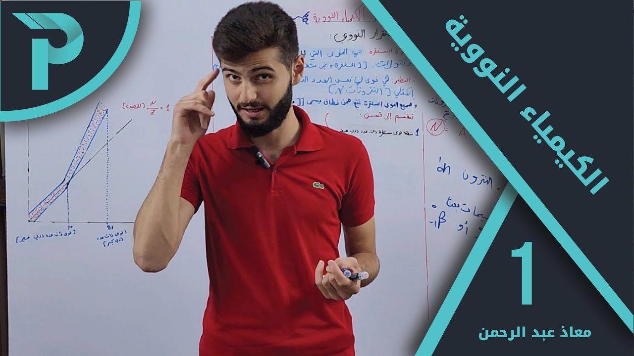 الكيمياء || الكيمياء النووية 1 || ترميز النواة و أهم الجسيمات ضمن النواة
