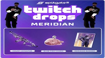 how to redeem Splitgate 2 Twitch Drops 🎁