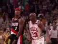 Michael Jordan 1992 NBA finals against Portland