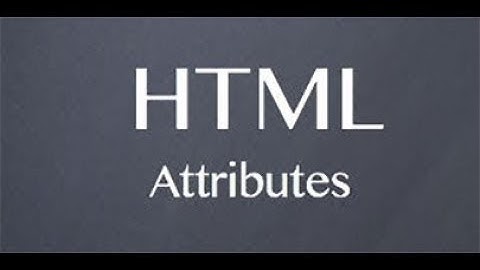 Html Tutorials - 04 | Html Attributes | href, lang, src, title, alt attributes in html