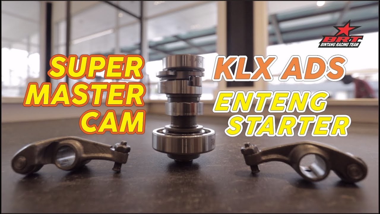 SUPER MASTER CAM KLX ADS ENTENG STARTER