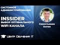 inSSIDer - выбор оптимального WiFi канала