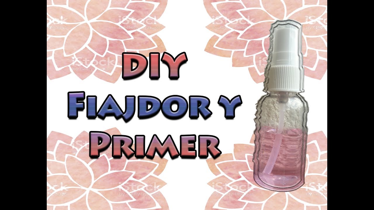 ¡Mejor que el Fix+ de MAC! Primer y Fijador de maquillaje DIY