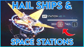 🛰️How to easily hail & dock at space stations or ships in Starfield