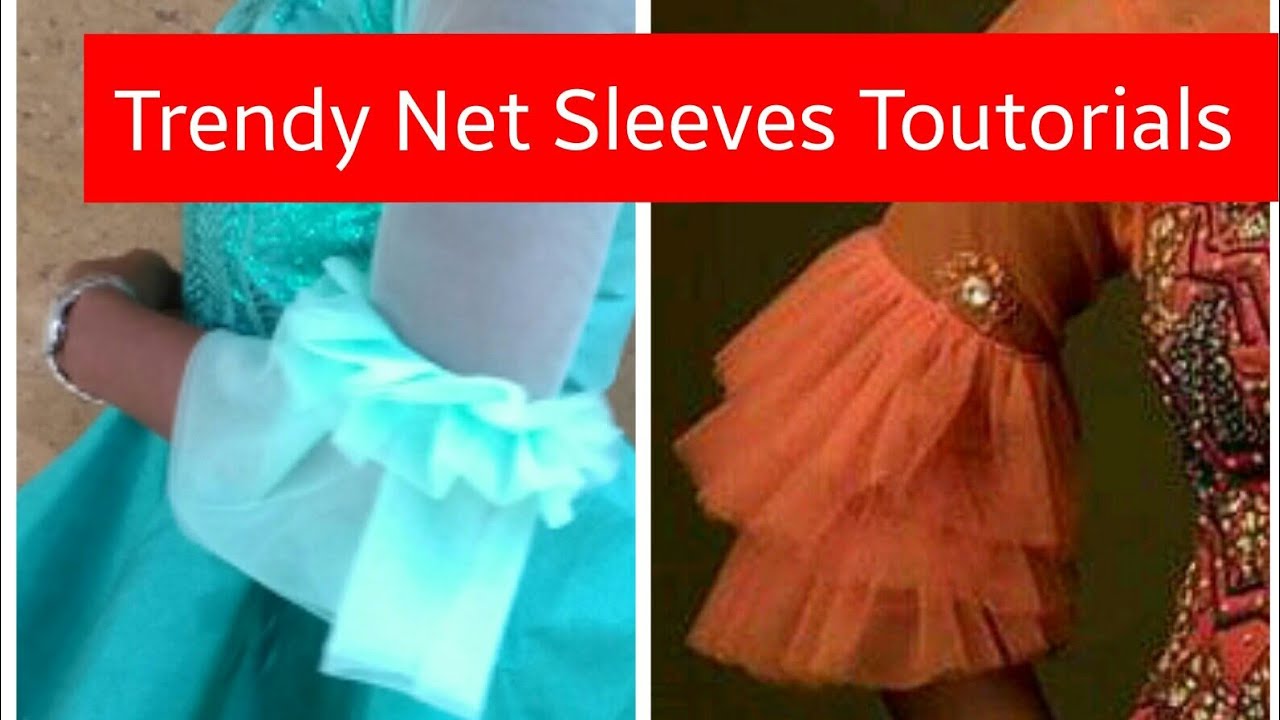 Download How to cut and sew this Trendy Net Sleeves