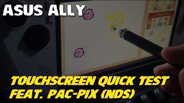 Ad Hoc Ally: Nintendo DS Emulation Touch Screen Demo (feat Pac-Pix)