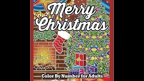 Flip Through Merry Christmas Coloring Book by Color Questopia