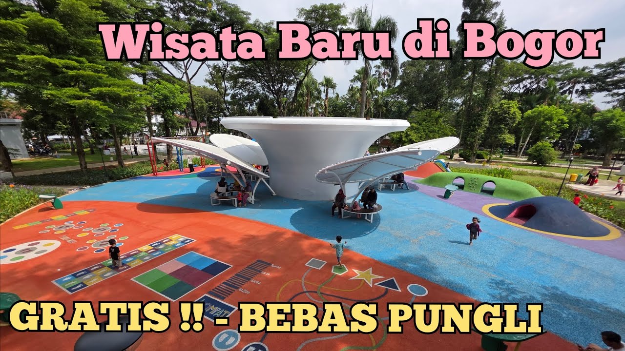 Lagi Viral!! Wisata Baru di Bogor Gratis, Fasilitas Lengkap - Taman Siliwangi Cibinong Bogor