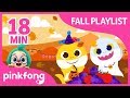 Ghost Baby Shark | Fall Playlist | +Compilation | Sweater Weather | Pinkfong Songs for Children