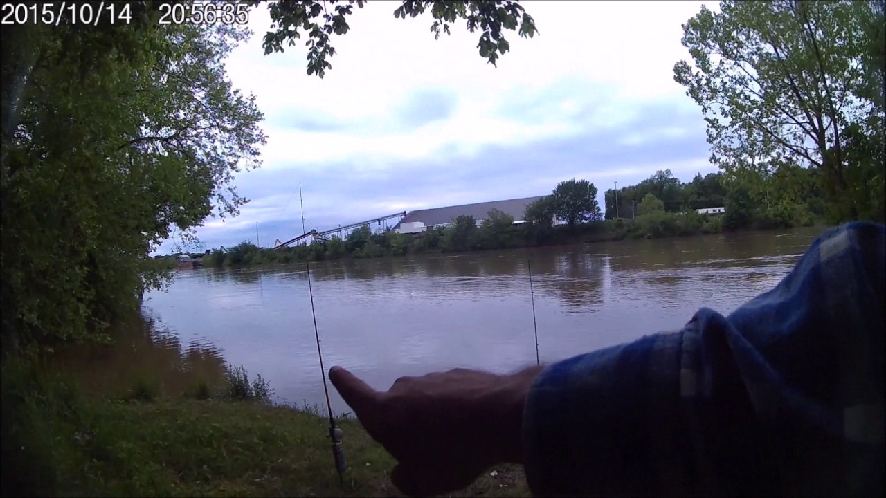 Fishing on the verdigris river 2 YouTube