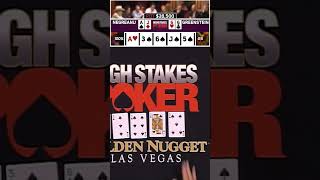 Dream Flop for Barry Greenstein versus Daniel Negreanu on High Stakes Poker #shorts