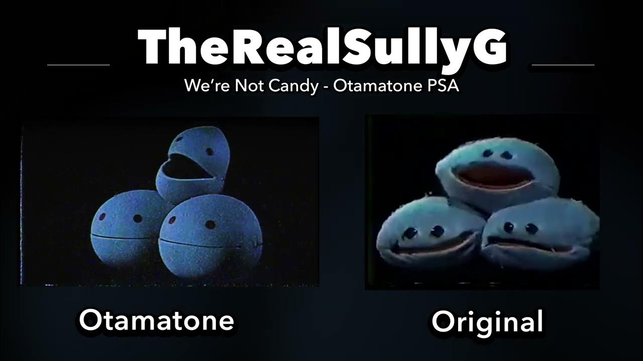 We're Not Candy Otamatones (SidebySide Comparison) YouTube