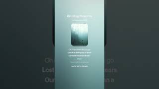 Raindrop Memories //  Official Music Video