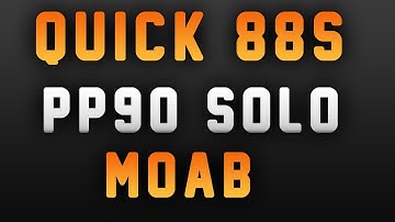 MW3 Quick 88 sec Solo PP90M1 MOAB + Beast Music I am sick :P
