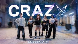 [KPOP IN PUBLIC CHALLENGE 24 HOURS]- LE SSERAFIM (르세라핌) 'CRA…