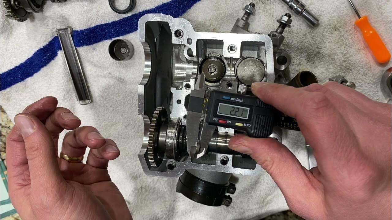 1100 kx450f valve shimming (5) YouTube