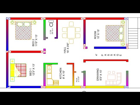 3-bed-room-26-×-45-latest-house-plan-according-to-vastu-with-2d-furniture