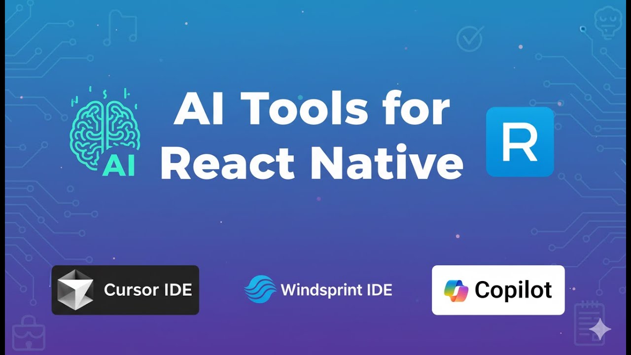 01 AI Tools for React Native || Overview - YouTube