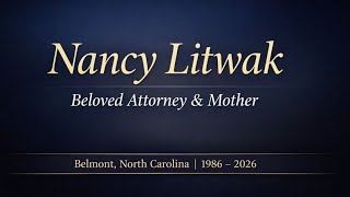 Nancy Litwak Obituary | Belmont NC Attorney Remembered | Nancy Van Zile Stewart Litwak Death