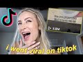 My Small Business Went VIRAL on TIKTOK