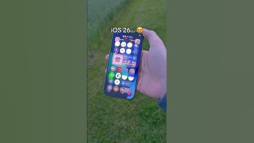 iOS 26 Beta First Look & Features! #shorts