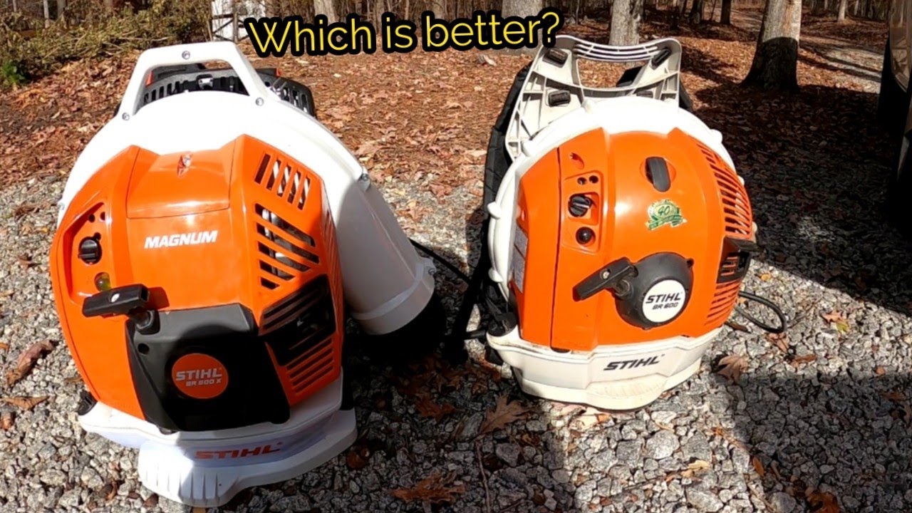 Stihl br800 vs Echo 8010 my thoughts🤔 - YouTube