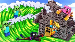 Casa De Bedrock Contra Tsunami De Zumbi