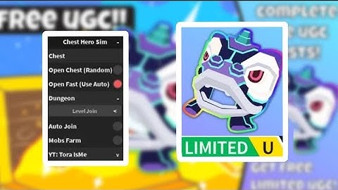 [FREE UGC] Chest Hero Simulator - script