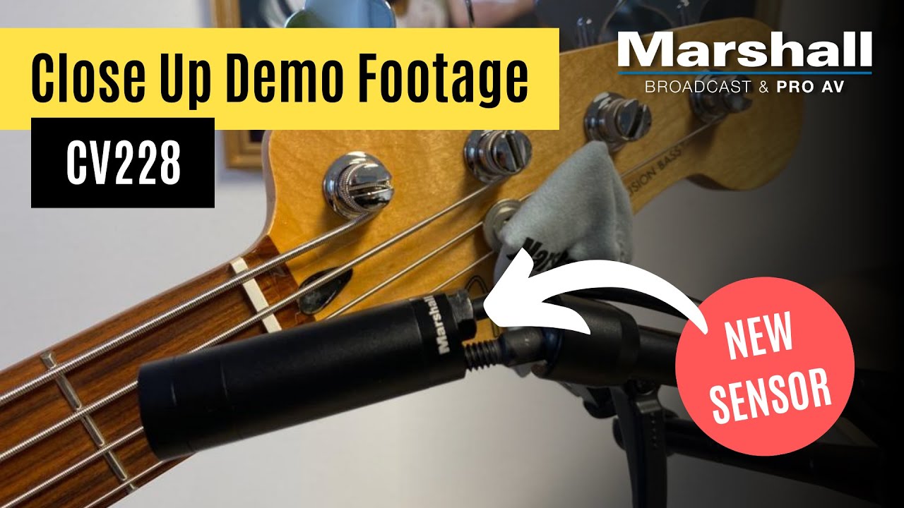 Marshall CV228 mit neuem Sensor