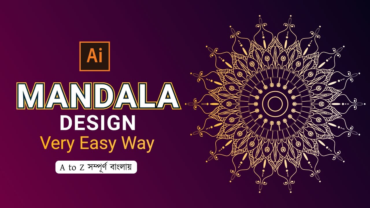 How to draw Mandala Art for beginners | Easy Mandala Art for Beginners ...