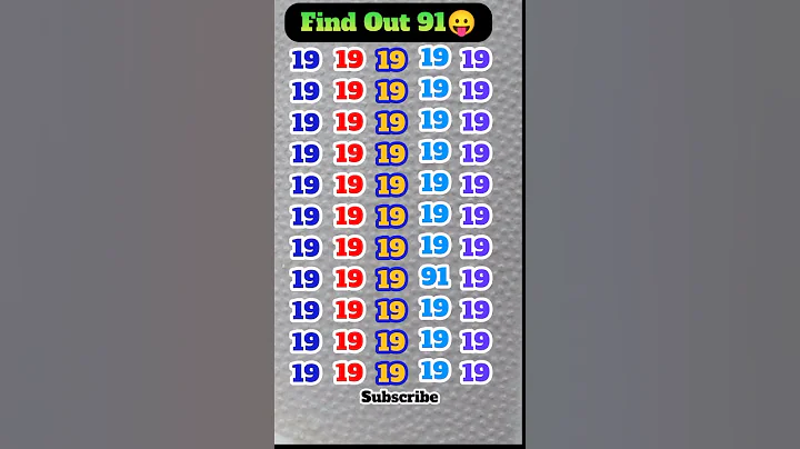 Find the odd number 91 #education #puzzle #quiz #find #ढूंढे #iqtest #gkquestion #iq #easypuzzles