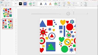 Designing a seamless repeating pattern with PowerPoint