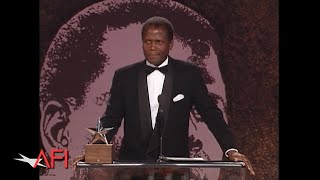 Sidney Poitier Accepts the AFI Life Achievement Award