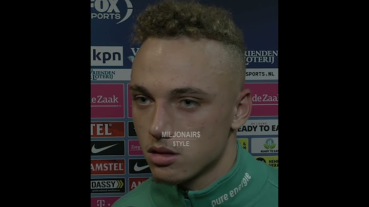 Noa Lang - mensen moeten lekker praten