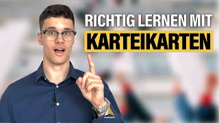 Die 3 häufigsten FEHLER bei beim Lernen mit KARTEIKARTEN im Studium screenshot 1