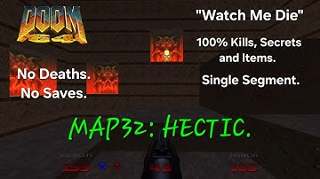 Doom 64 (100%) Walkthrough - Map32: Hectic. ("Watch Me Die")
