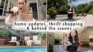 HOME VLOG: home updates, thrift store shopping & behind the scenes | XO, MaCenna Vlogs