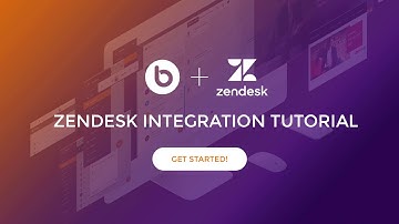 How to add Zendesk Integration - Video Tutorial.