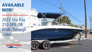 Available Now! 2022 Sea Ray SPX 210 Outboard Boat For Sale at MarineMax Wrightsville Beach, NC