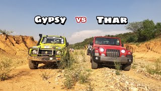 Toughest Offroad with Maruti Gypsy, Thar2020, Thar Crde, Rally Gypsy | Gypsy almost Toppled | Part-2