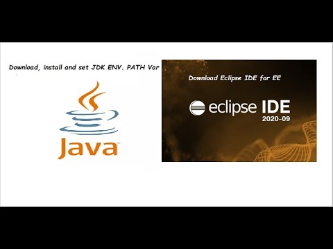 โหลด eclipse java  2022  Install JDK 1.8 and Eclipse IDE for EE