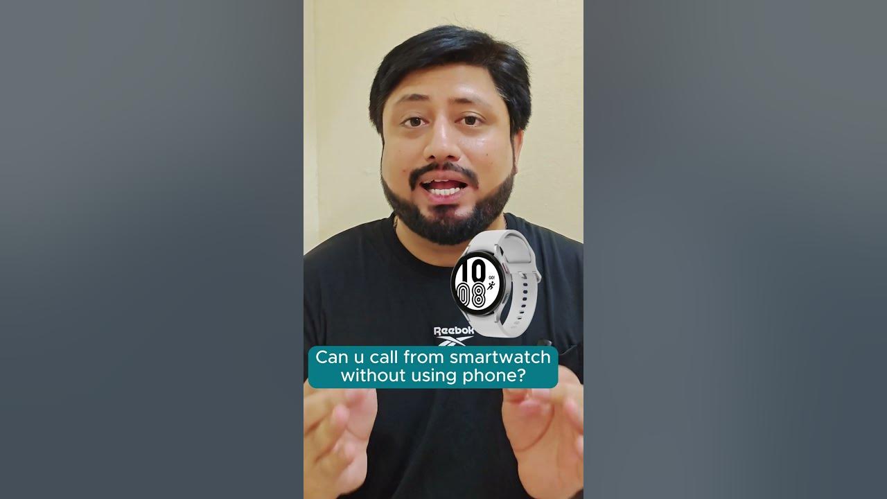 Can you make calls from smartwatch without using phone? samsunggalaxywatch samsungindia YouTube