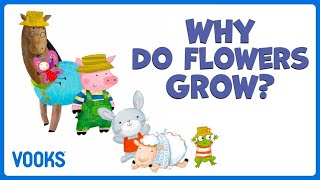 Spring Story for Kids: Why Do Flowers Grow? | Vooks Narrated Storybooks screenshot 3