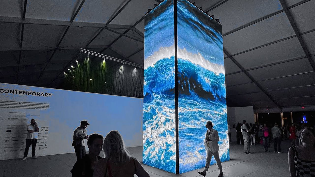 SCOPE Art Show Miami - LED Video Wall Installation (BTS) | Event Production Company in Miami