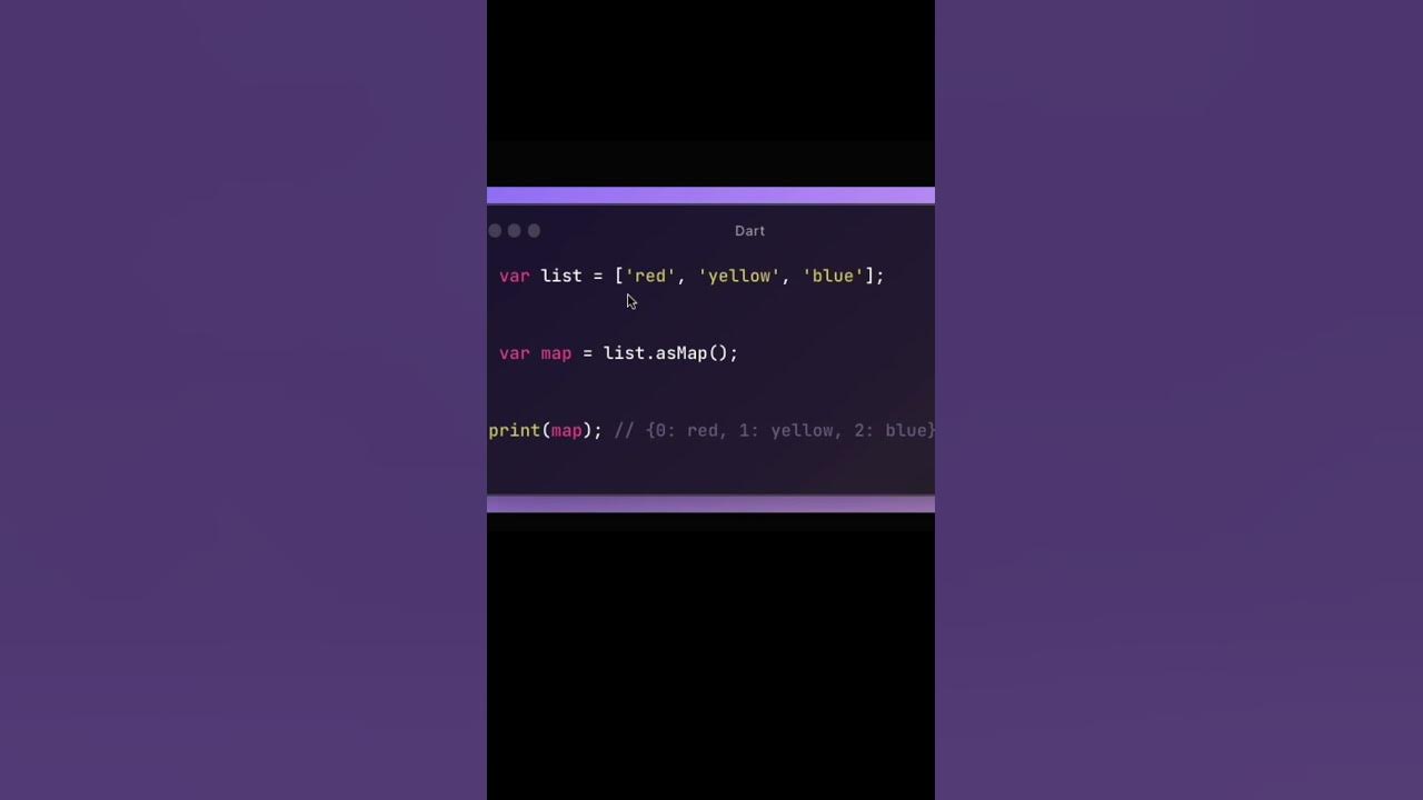 Kiến thức lập trình Dart Flutter asMap YouTube