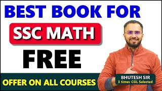 The Best Math Book for SSC CGL, CHSL, CPO exams || Previous year questions best book