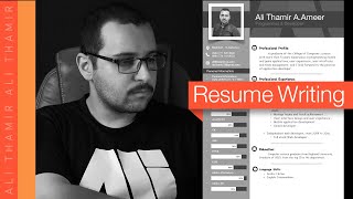 Professional Writing | Résumé كتابة خلاصة السيرة الذاتية