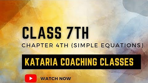 Class 7th chapter 4 simple equations exercise 4.3