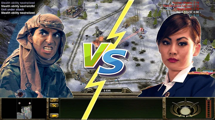 Generals Zero Hour - Challenge - Prince Kassad vs General Leang - Hard Difficulty