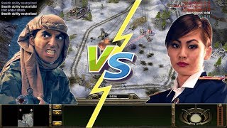 Generals Zero Hour  Challenge  Prince Kassad vs General Leang  Hard Difficulty